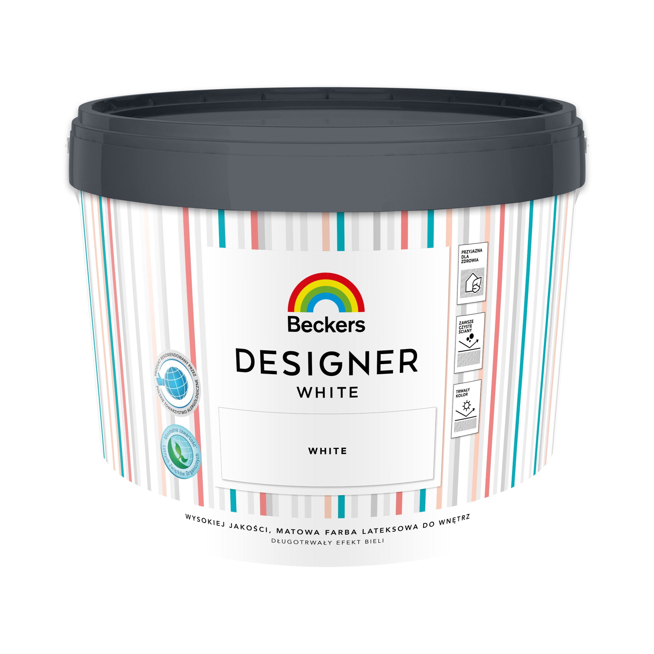 Beckers Designer White 10L Barva Bílá