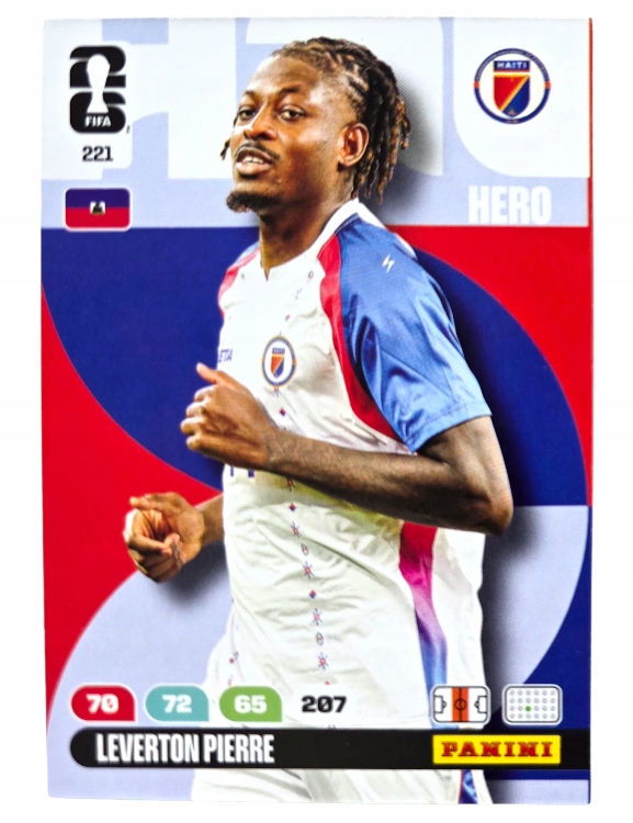 Karty Piłkarskie do albumu Panini World Cup 2026 Hero Haiti 221 Pierre