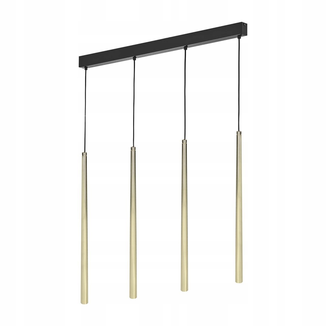 Závesná lampa Tabung 4P max. 6W G9 zlatá