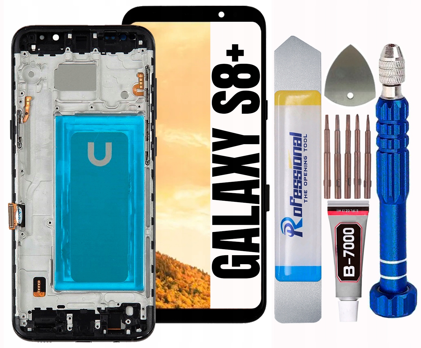 Displej Pro Samsung Galaxy S8 Plus G955 G955F Incell LCD Rámeček