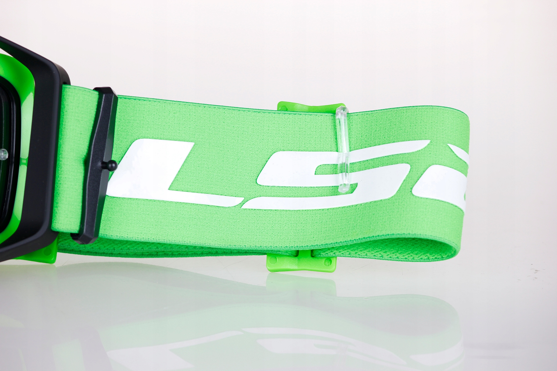 LS2 AURA GREEN gogle cross enduro - PINLOCK READY Model Aura