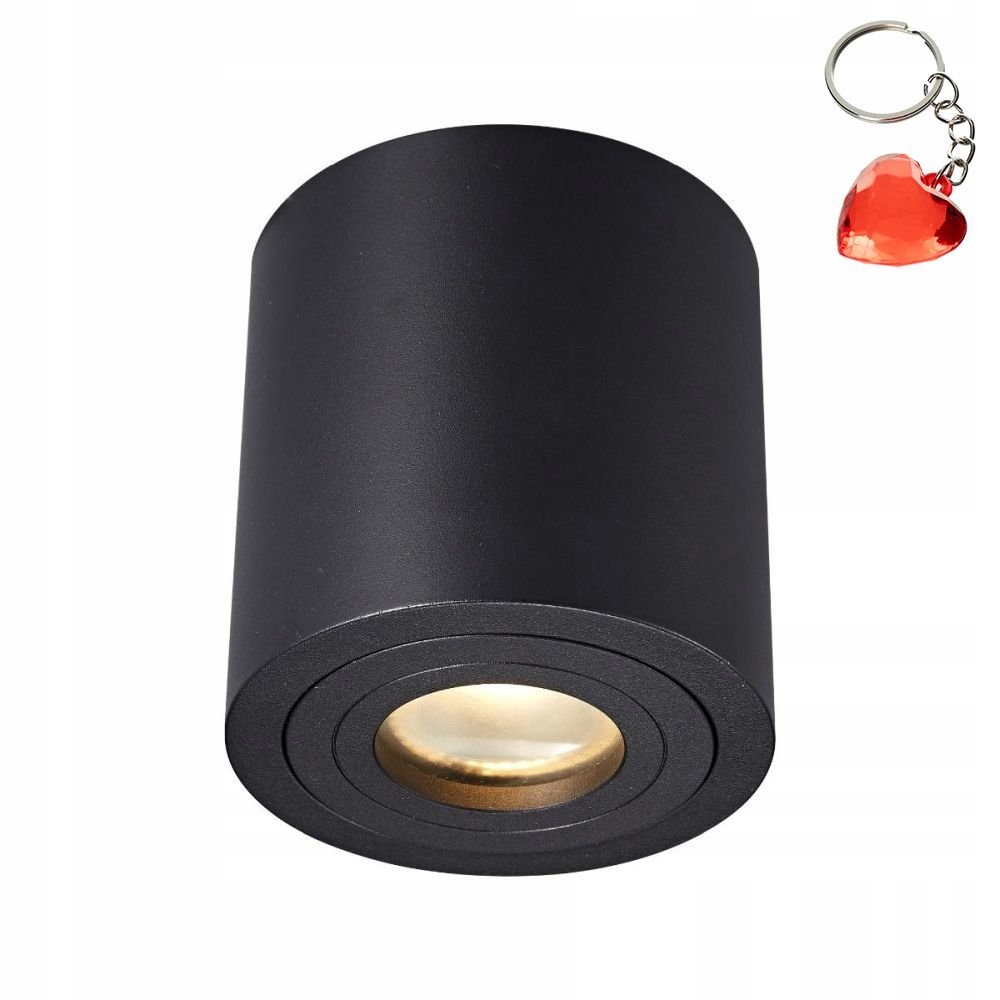 Černá koupelnová spotová nástěnná lampa IP44 Rondip Zuma Line Dárek