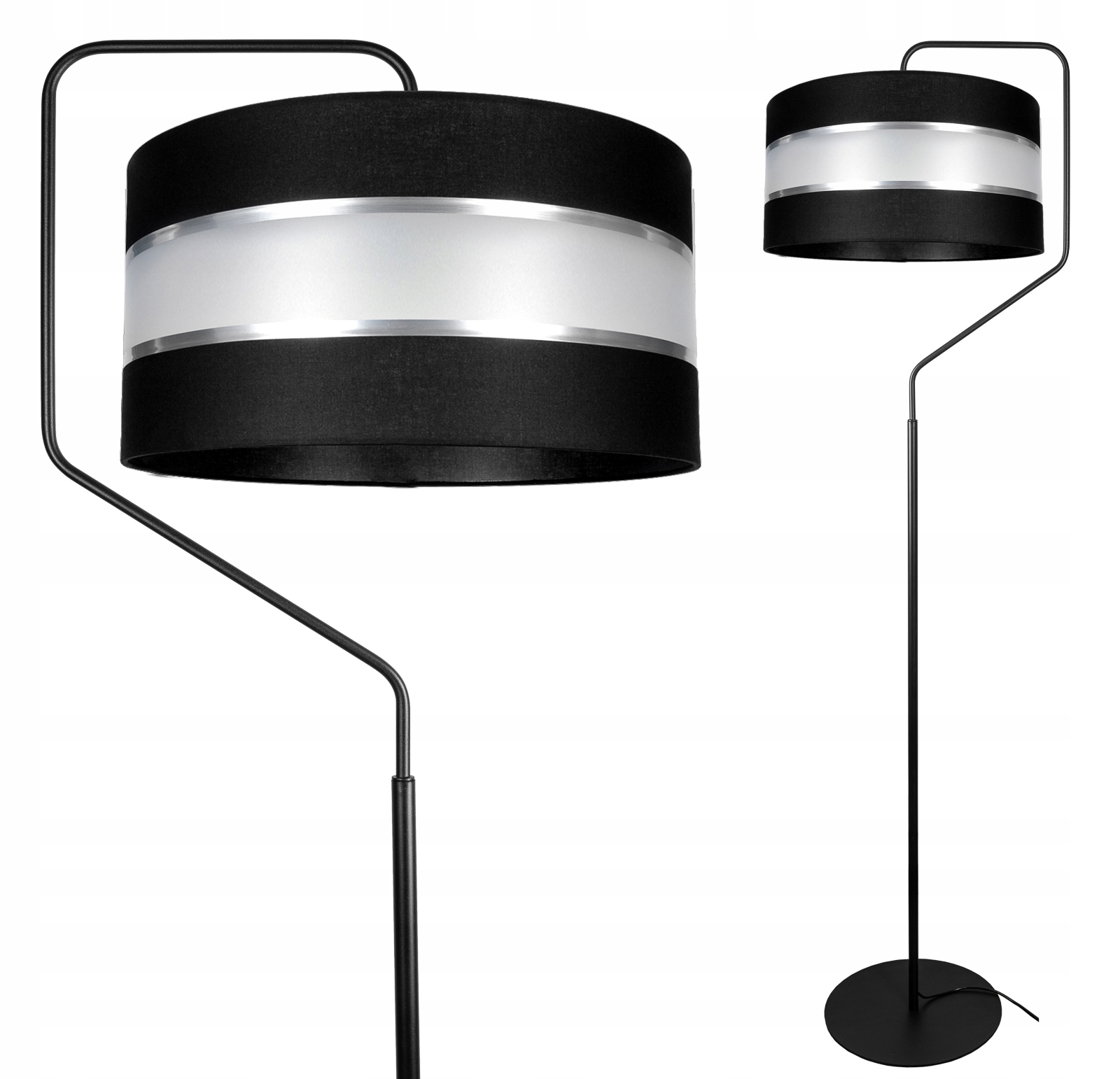 

Nowoczesna Lampa Stojąca Podłogowa Abażur 40CM Led