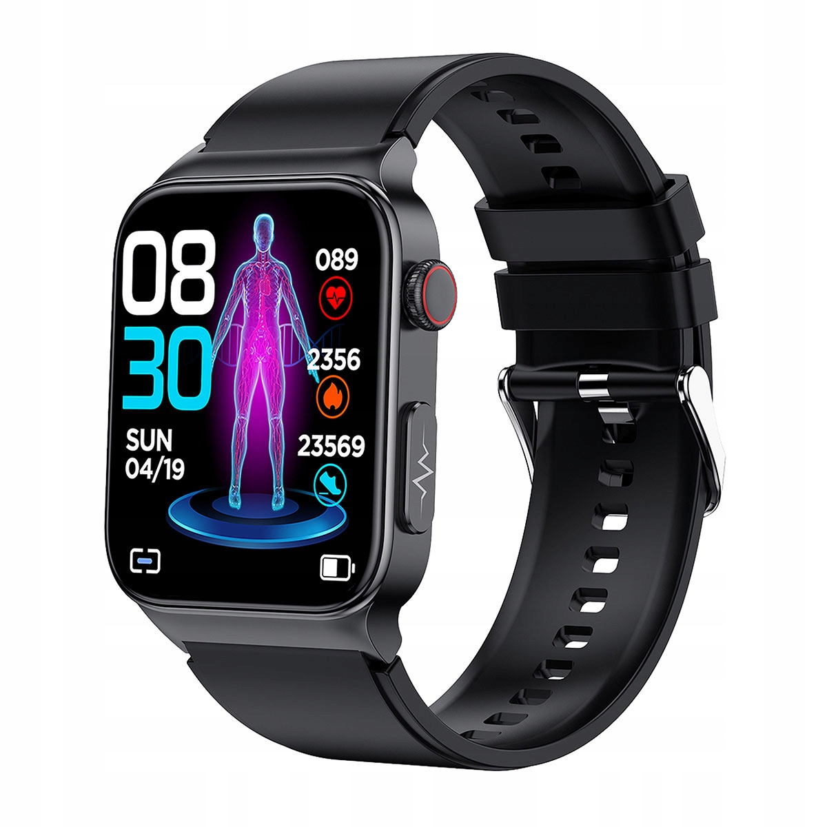 Smartwatch POMIAR GLUKOZY EKG CIŚNIENIA PULSU Marka Watchmark