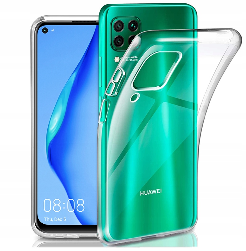 

Etui Gel Clear Case Do Huawei P40 Lite Szkło