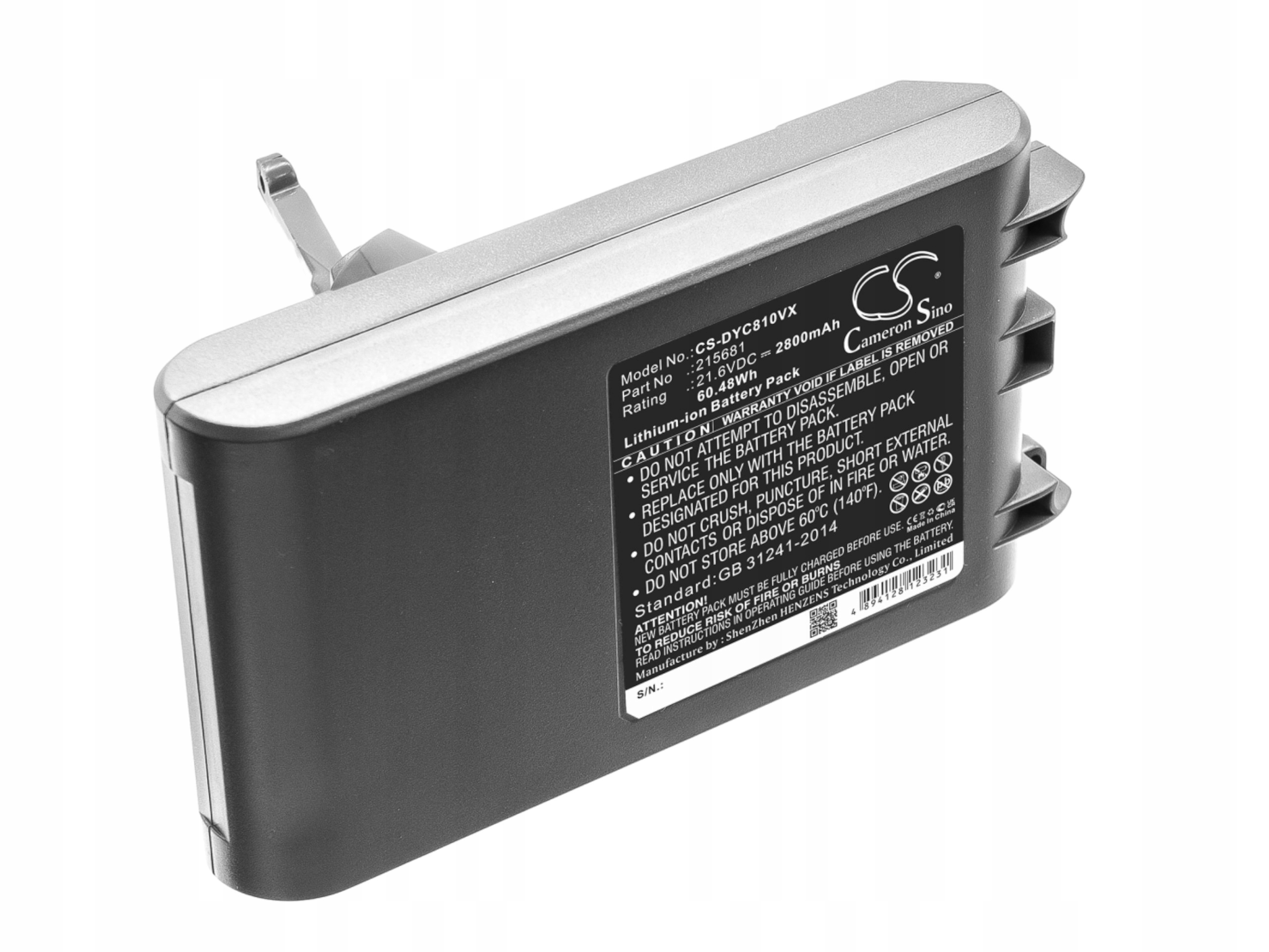 Baterie pro Dyson SV10 V8 Animal Exclusive V8 range PU2-JP-HFA4456A