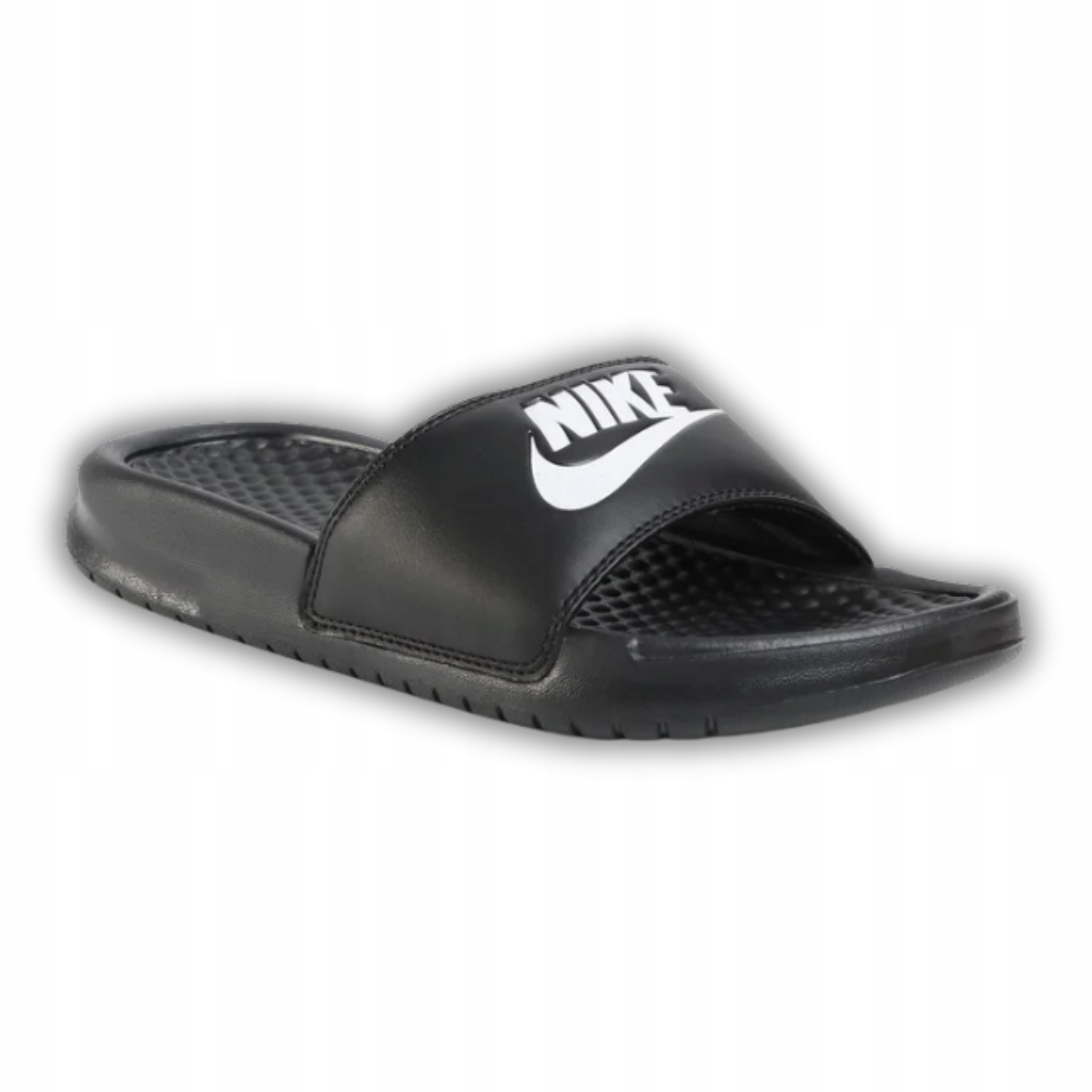 Nike Benassi Jdi Nazouváky Černé Na Bazén Léto Pohodlné Velikost 40,5