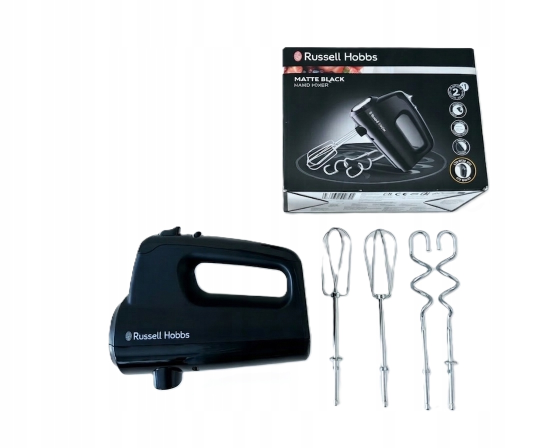 Mikser Ręczny Russell Hobbs 350W Kuchenny 5 Prędkości Turbo