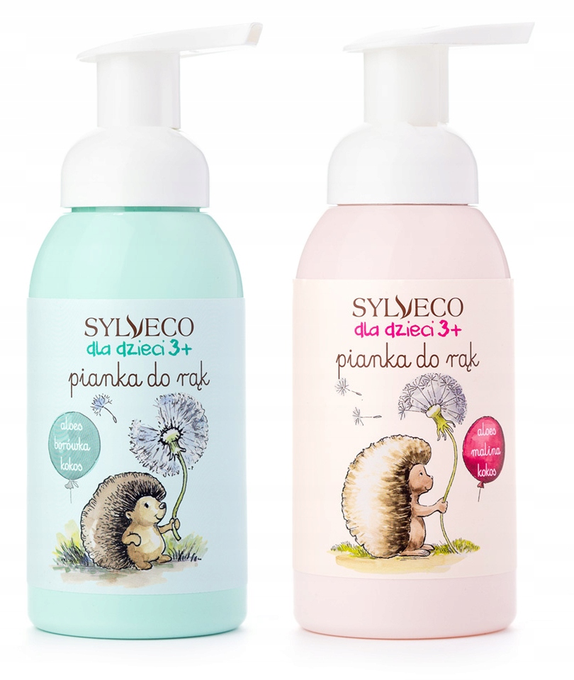 SYLVECO ZESTAW PIANEK DO RĄK MALINOWA + BORÓWKOWA