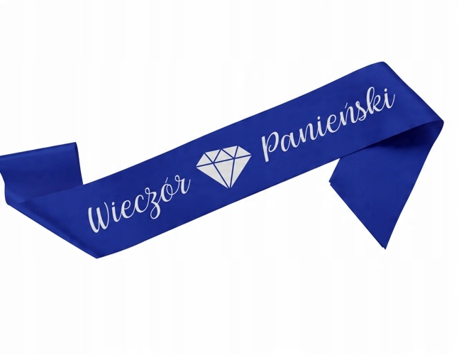 

Szarfa satynowa Wieczór Panieński