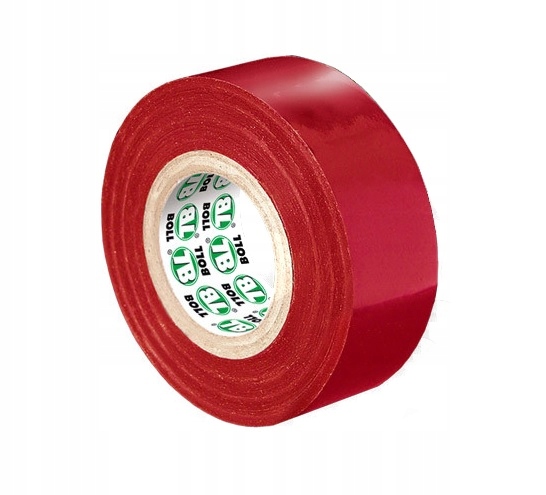 

Boll Taśma Izolacyjna 19MM X 10M Mocna Czerwona