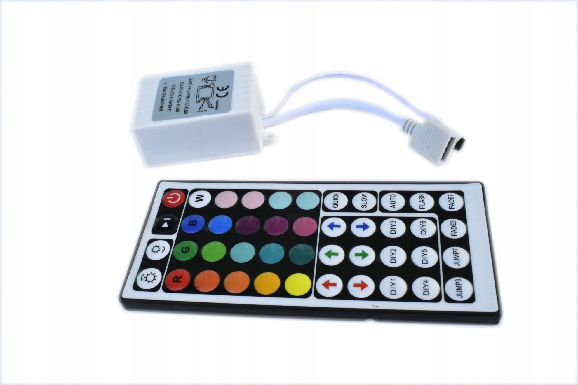 

Sterownik Led Rgb 3x2A Pilot Ir 44 klaw kontroler