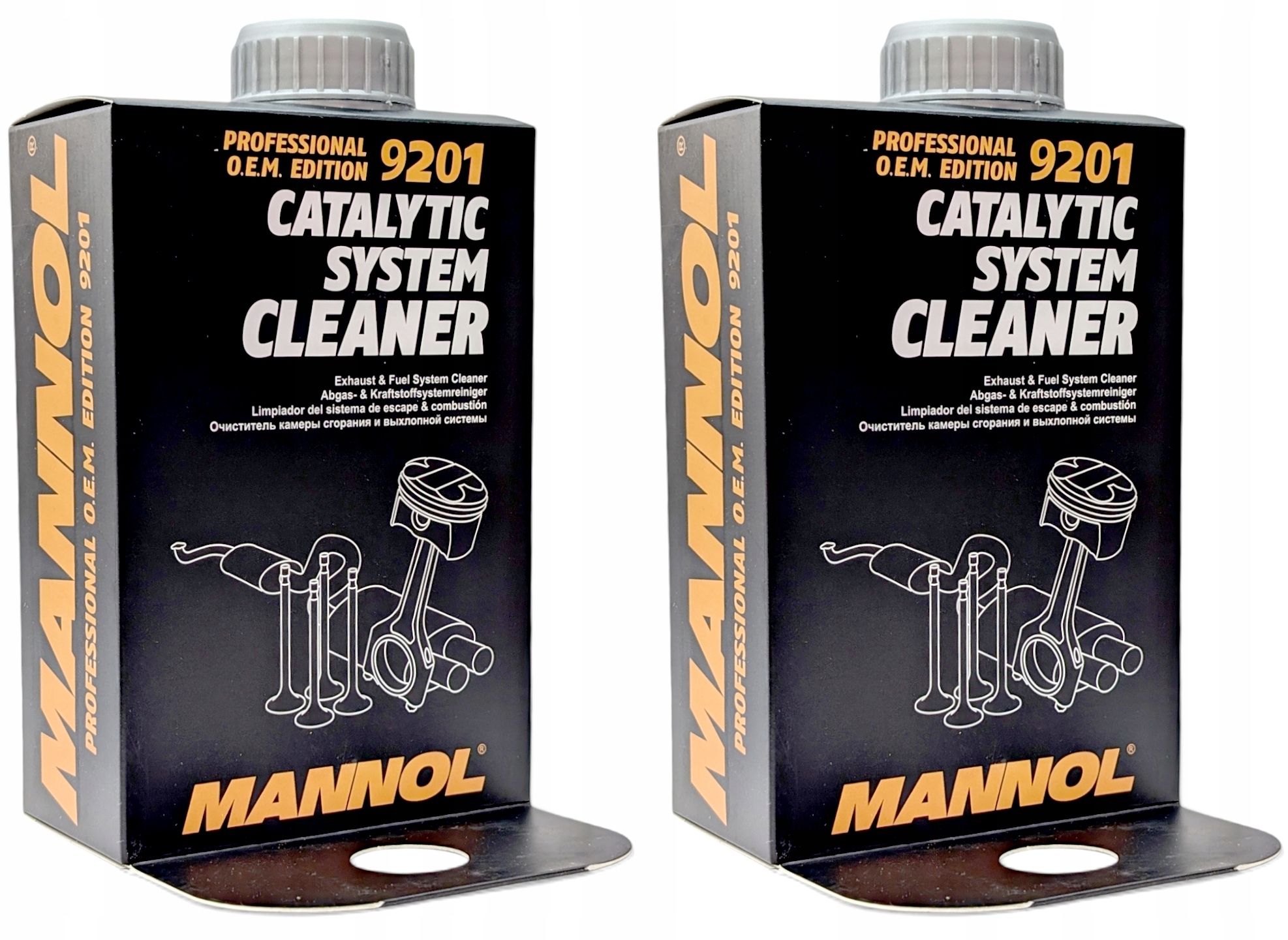 2x Mannol Catalytic System Cleaner Czyści Katalizatory 500ml
