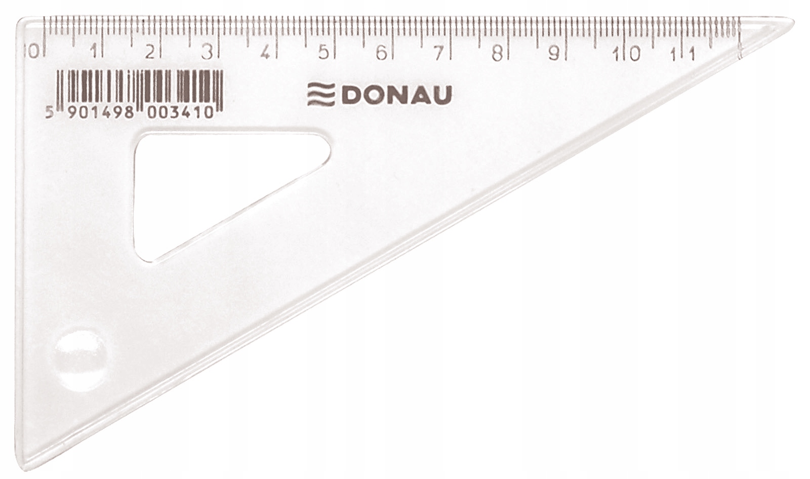 

Ekierka Donau mała 12 cm transparentna