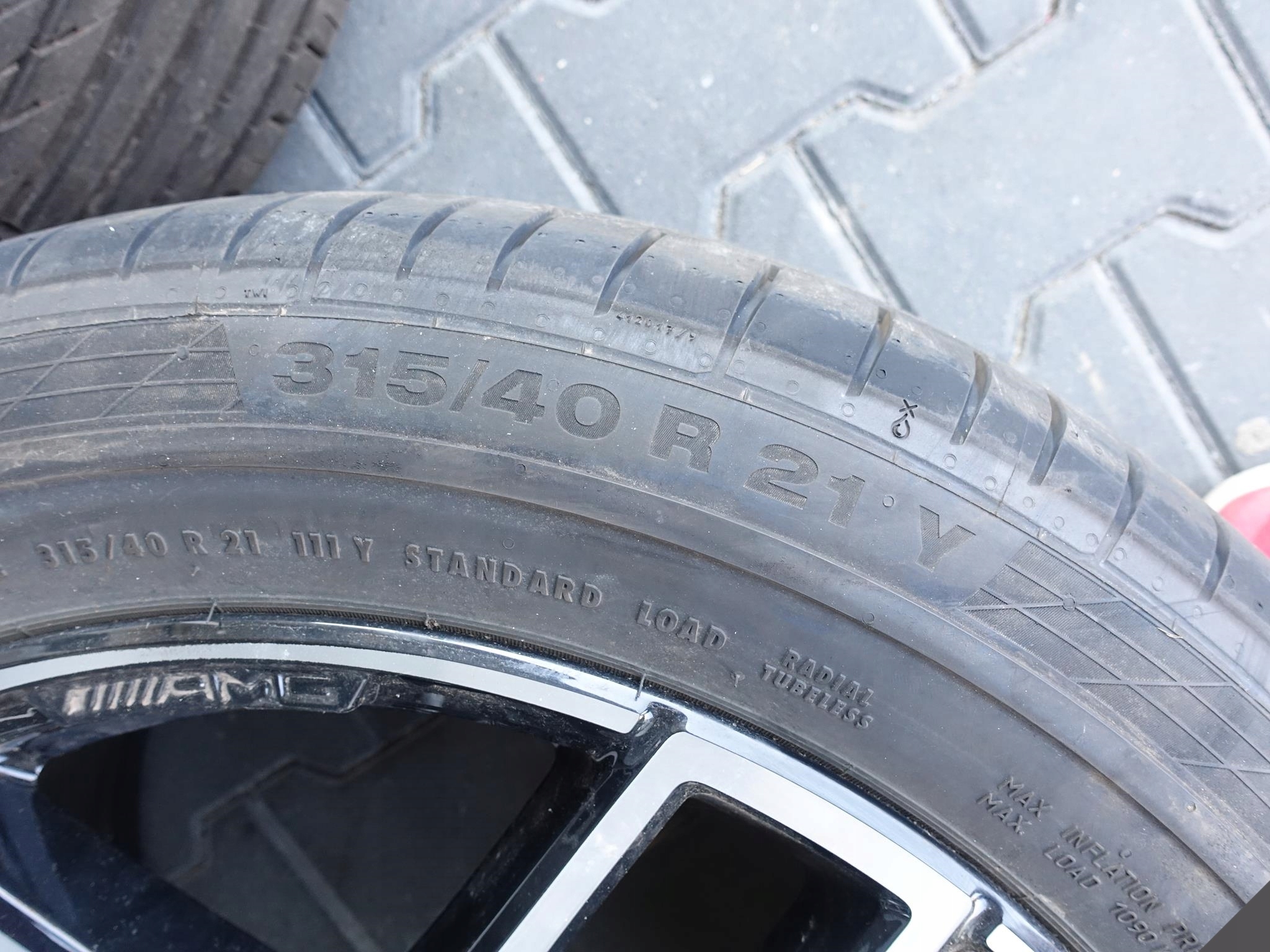 MERCEDES GLE COUPE C292 AMG wheels discs LATO 21 7MM