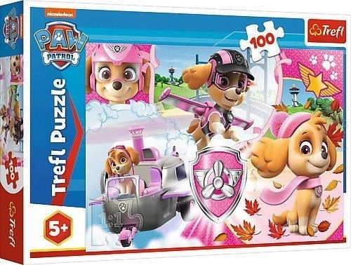 

Puzzle Trefl 100 Psi Patrol Skye w akcji 16368
