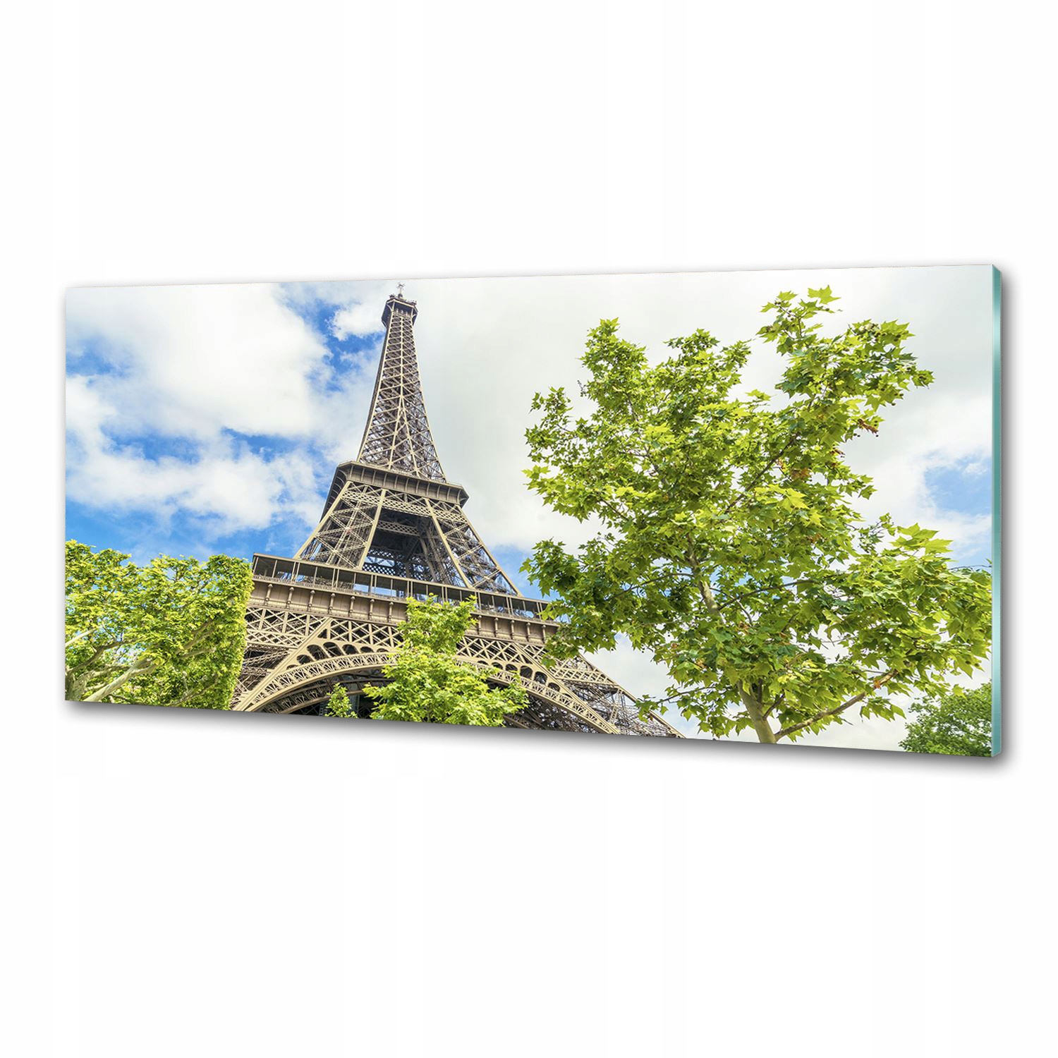 Panel do kuchyne Eiffelova veža Paríž 125x50 Lepidlo
