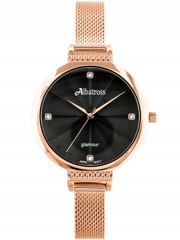 

Zegarek Damski Albatross ABBC22 (za544c) rose gold