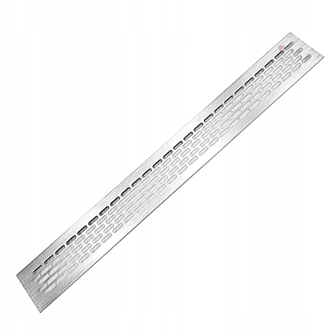 

Kratka wentylacyjna duża, stal inox, 60x800mm