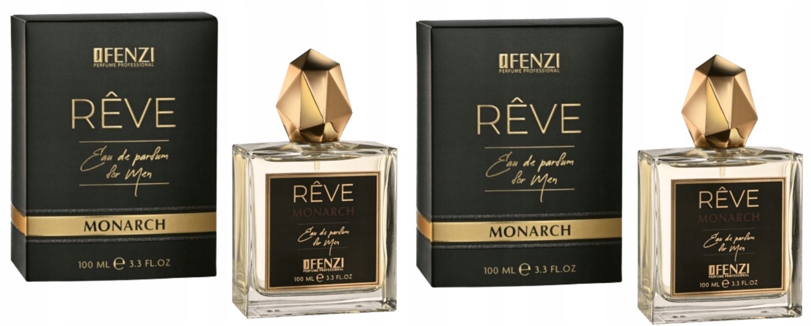 JFenzi Reve Monarch For Men 2x100ml parfémovaná voda