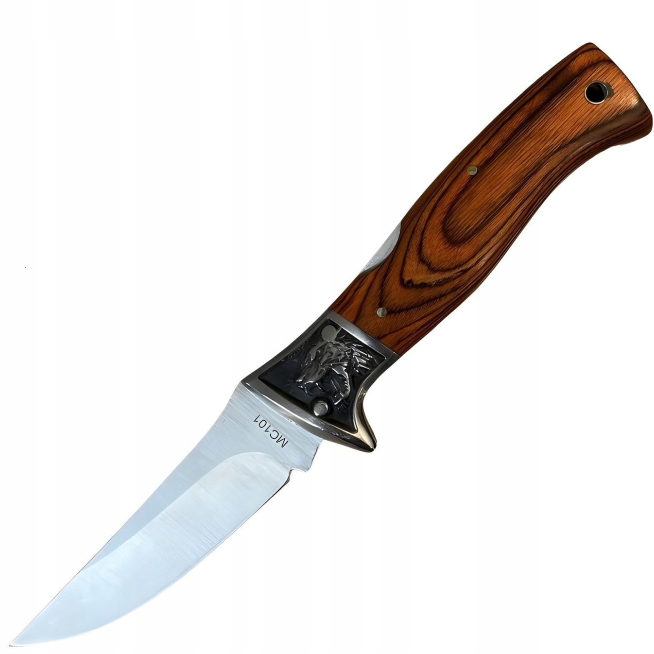 Nóż outdoorowy MC101 Brązowy KP-24029