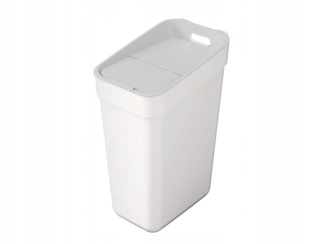 Levně Odpadkový koš na tříděný odpad Ready 30L, bílý