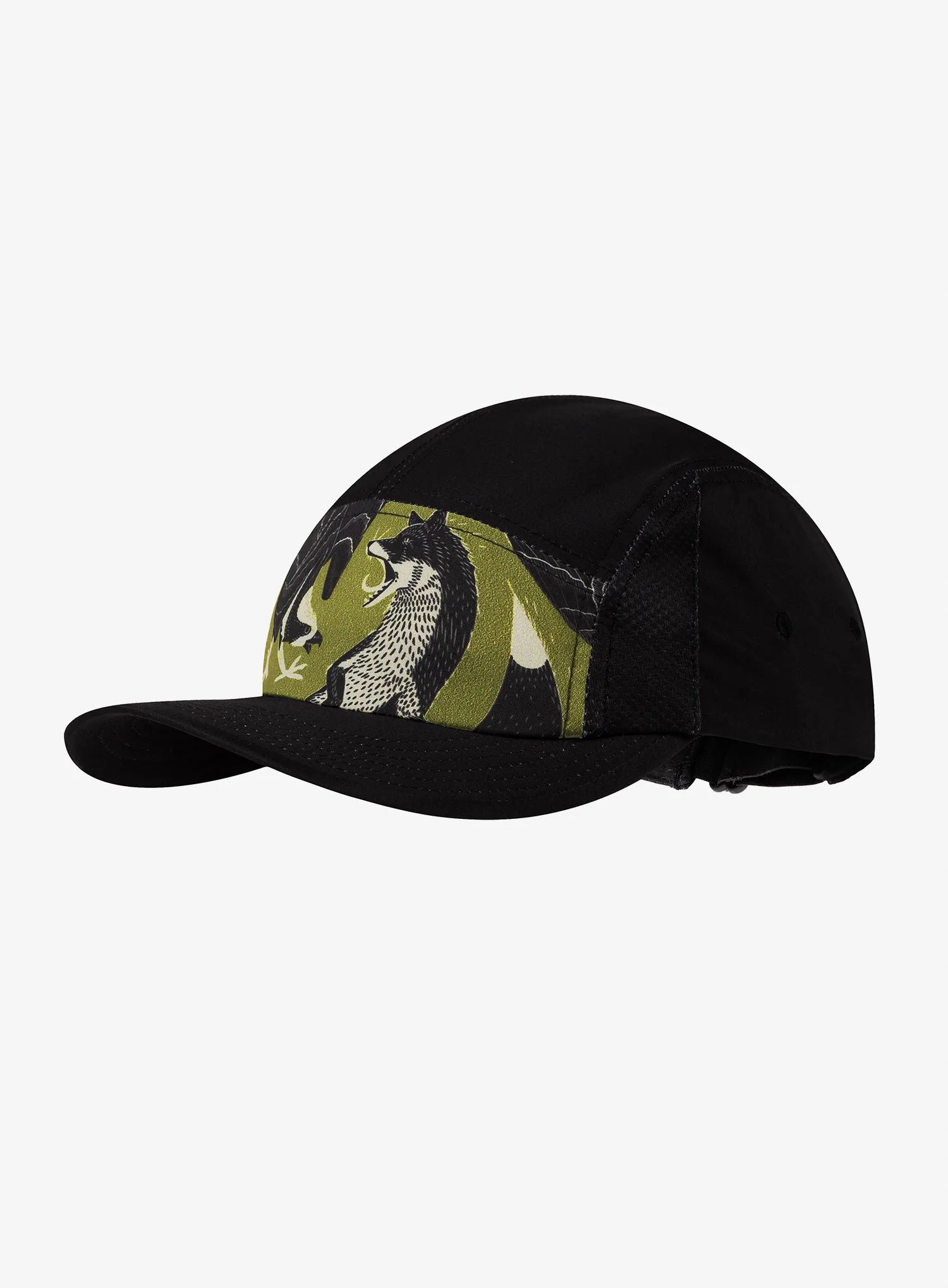 Kšiltovka Buff 5 Panel go Cap rub chomp černá L-XL