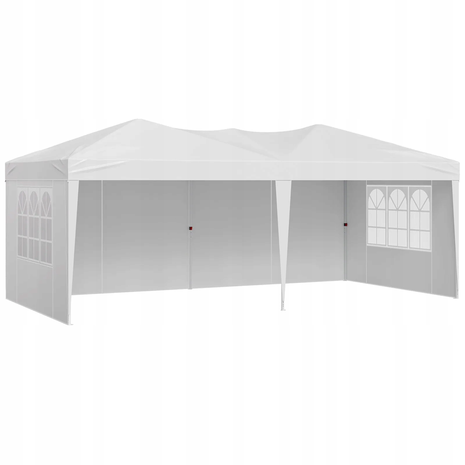 Stan 6x3 m, skládací, s 3 stěnami, s možností regulace oken, pro akce, zahrada