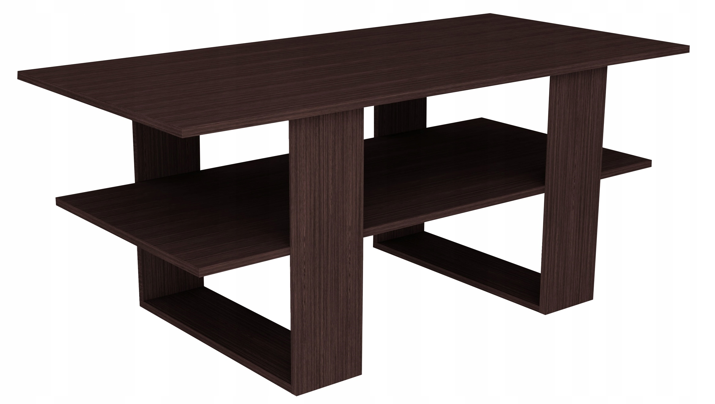 

Ława 125x60cm do salonu Stolik Kawowy - Wenge