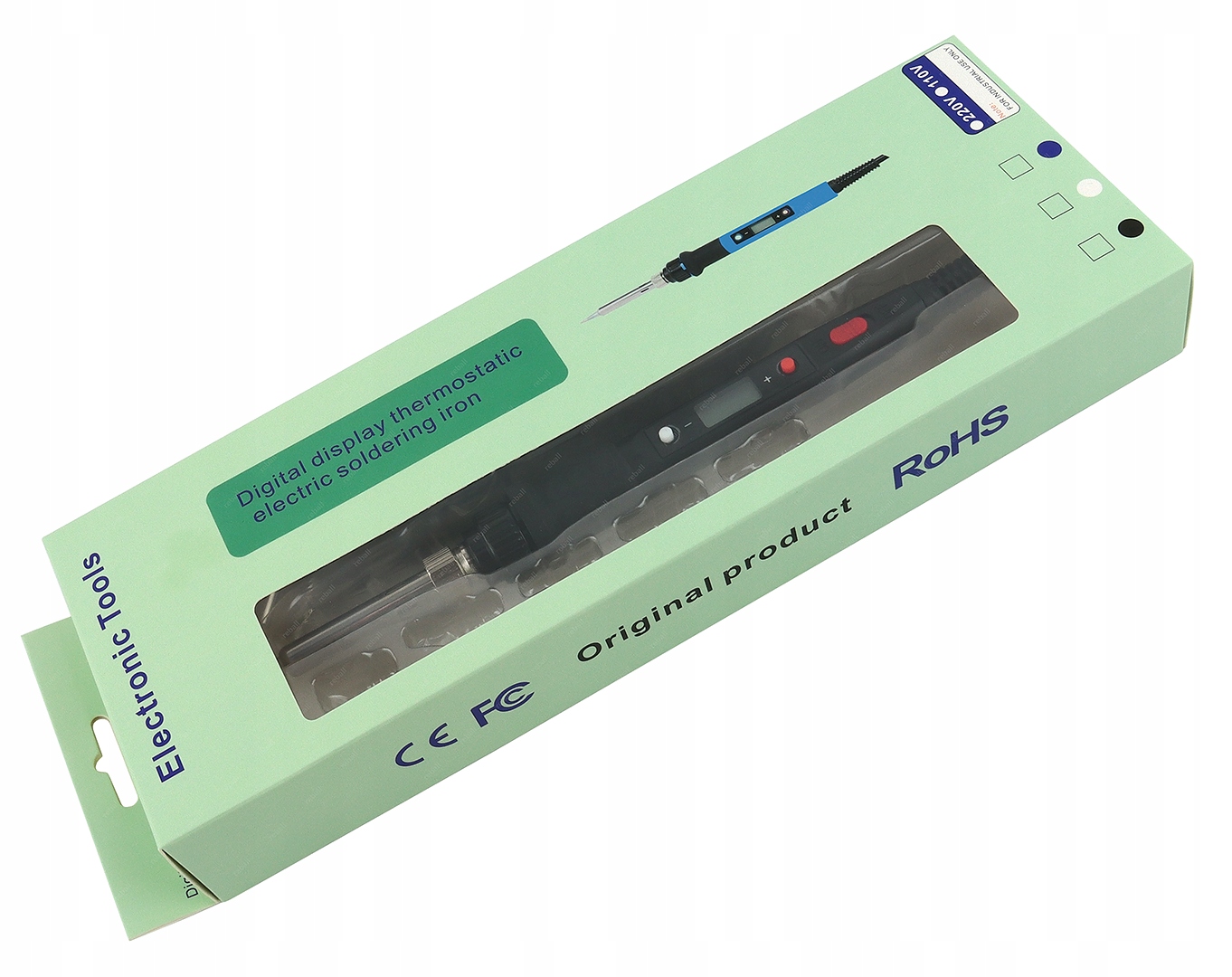 LUTOWNICA PRECYZYJNA Z REGULACJĄ TEMPERATURY S801A BARDZO MOCNA 80W Marka Reball