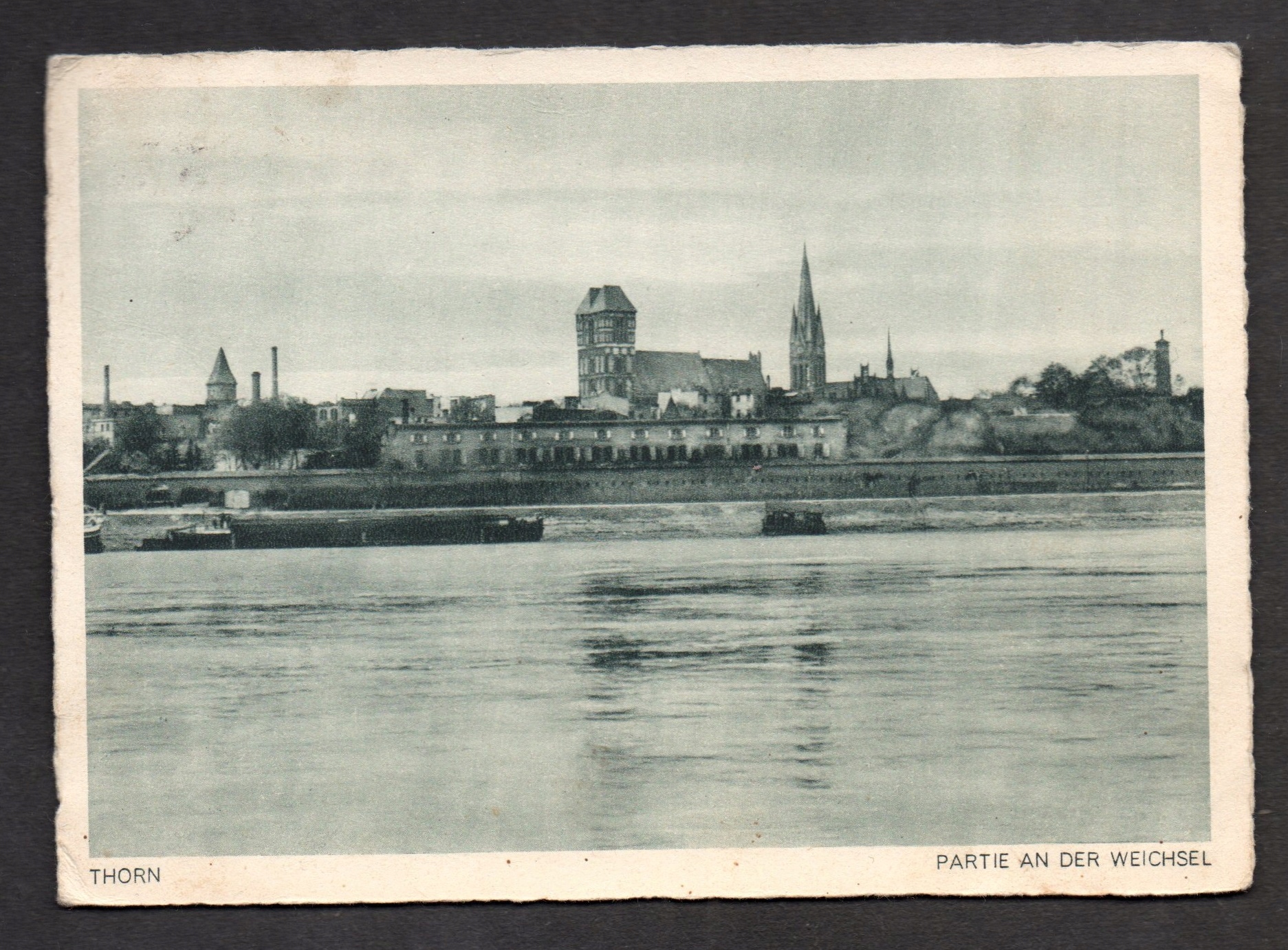 TORUŃ - ciekawa stara pocztówka