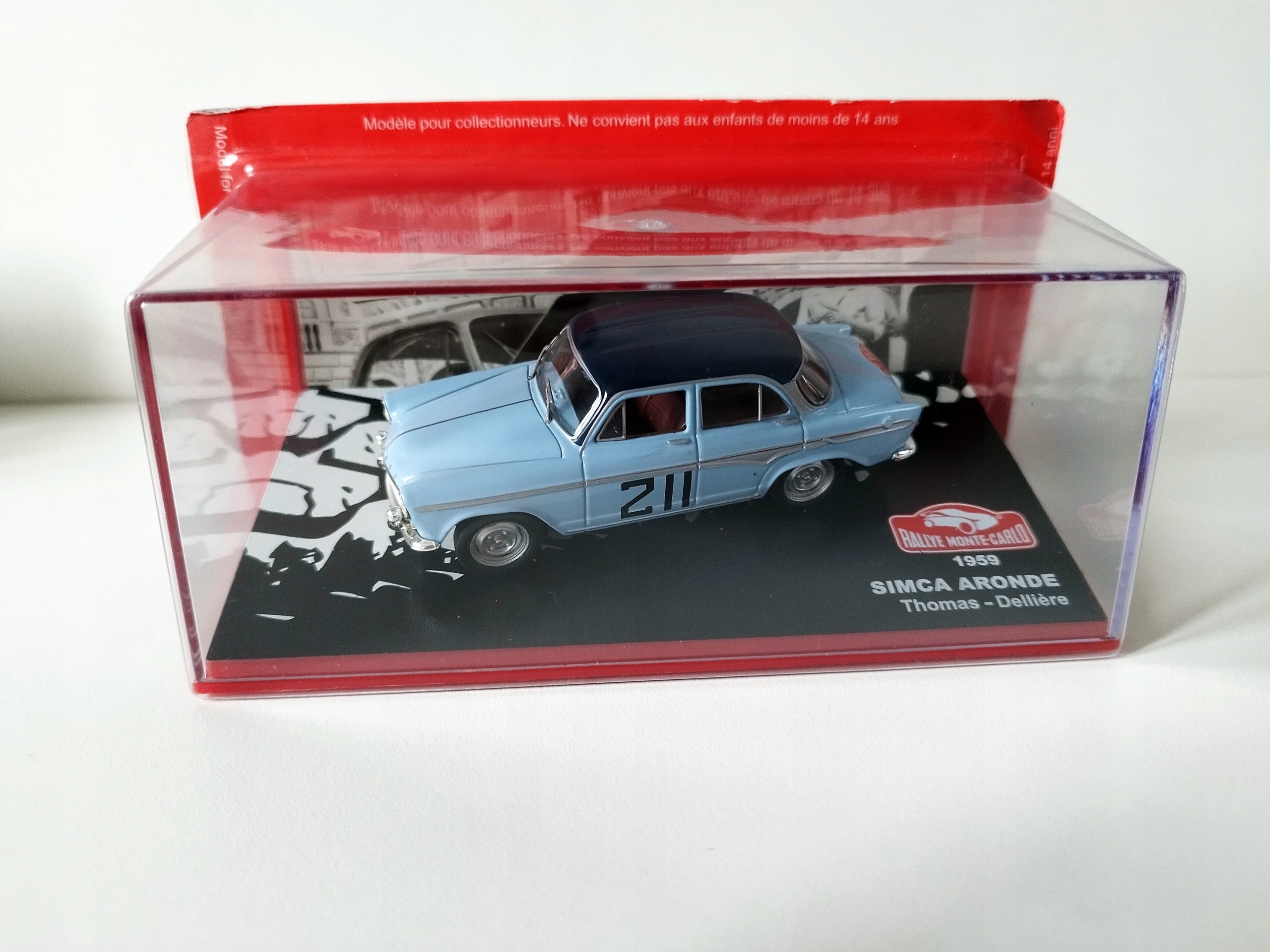 Simca Aronde Rally Monte Carlo 1959 Thomas Delliere 1:43