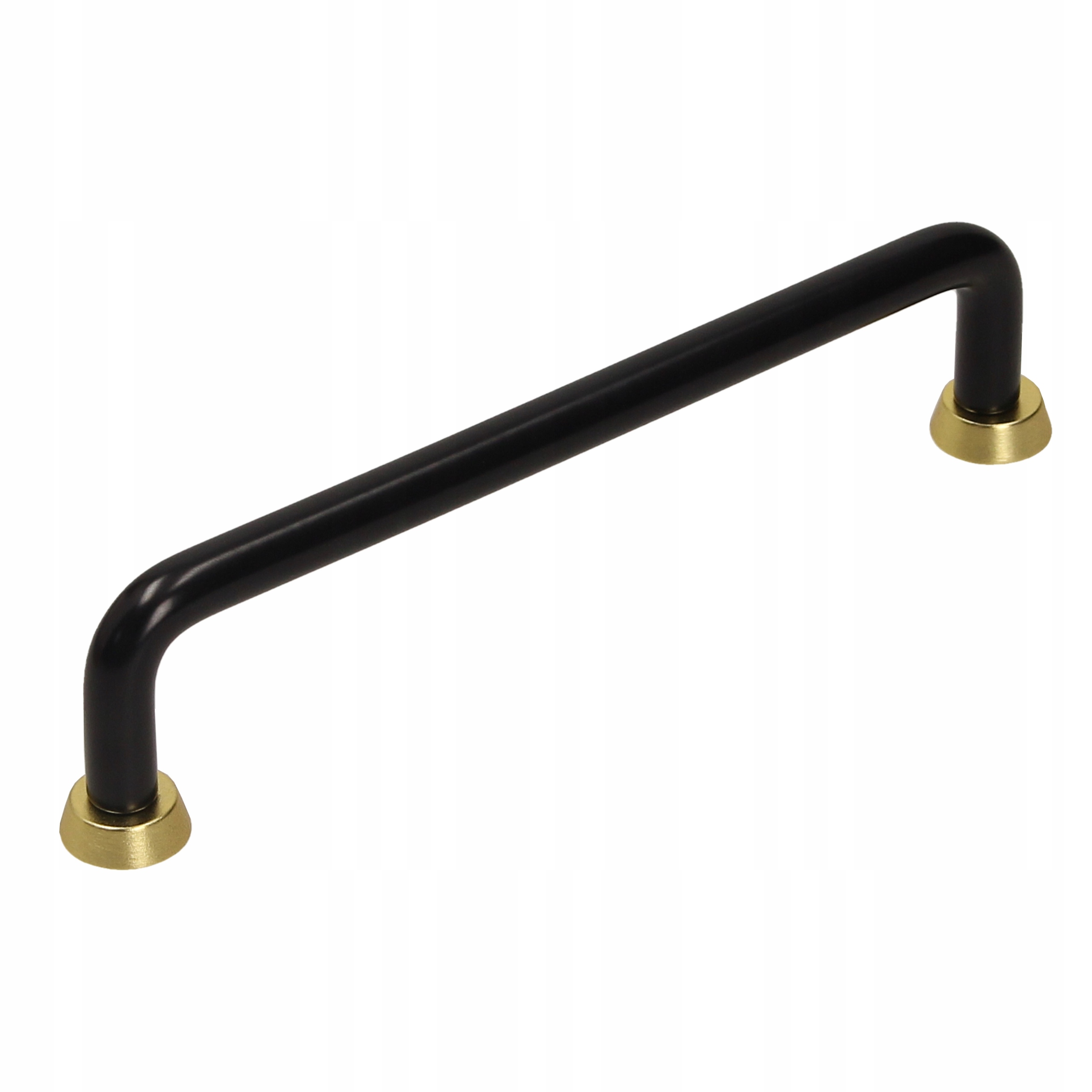 

Uchwyt meblowy reling US18 L-160 Czarny-złoty Mat