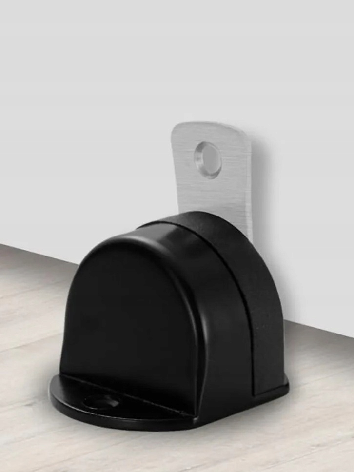 ODBOJNIK MAGNETYCZNY DO DRZWI ODBÓJ STOPER BLOKADA OGRANICZNIK CZARNY 1 szt EAN (GTIN) 5905996581722