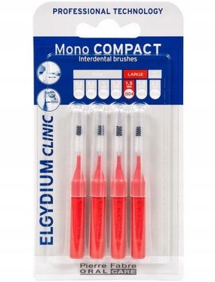 

Elgydium Clinic Mono Compact Czerwone 1.5mm 4szt