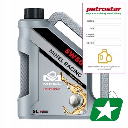 MIHEL CERAMIC OIL RACING 5W50 5L