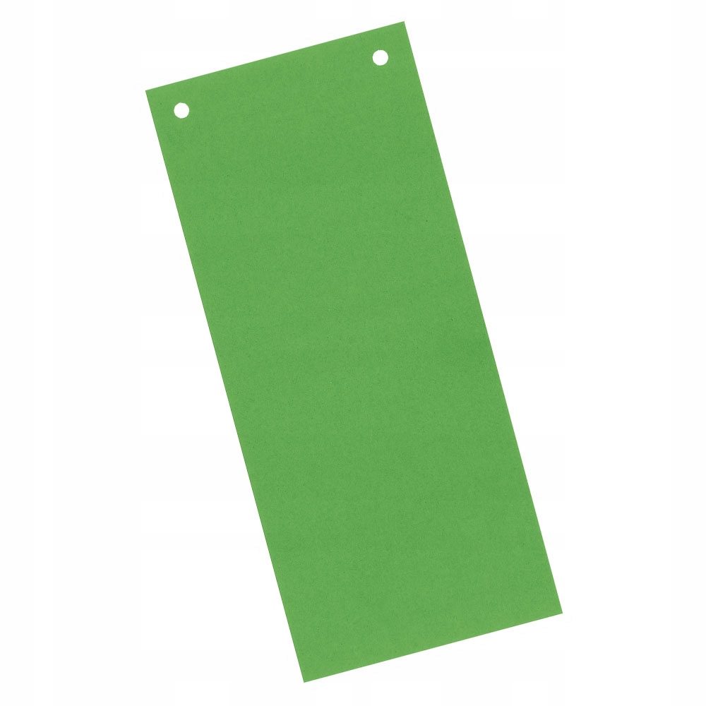 

Przekładki A4 Do Segregatora 1/3 A4 Zielone 100