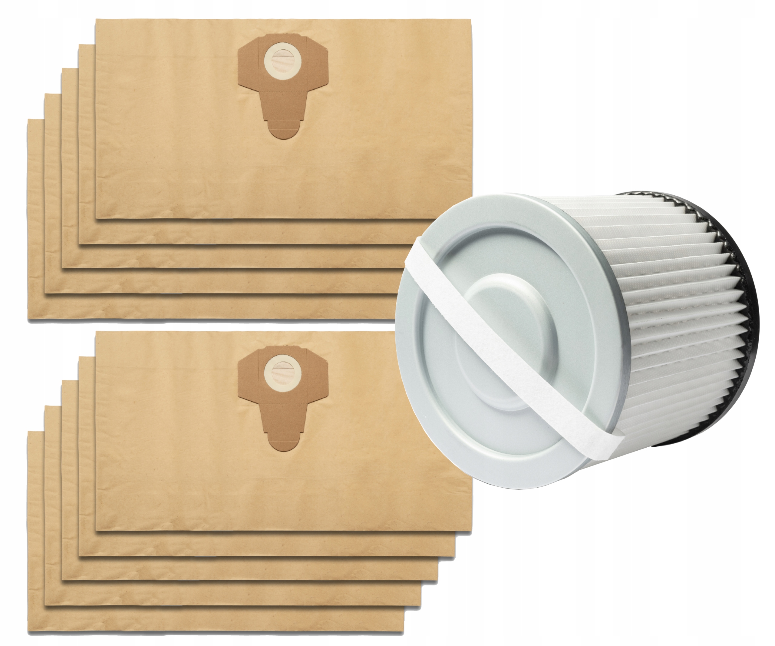 

10x Worki Filtr Do Parkside Pnts 30/7E 30/8E 30/9E