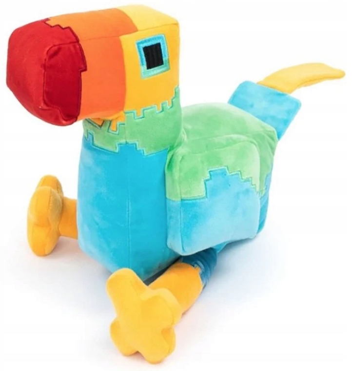 Minecraft Tukan Pluszak Maskotka Zabawka Figurka Papuga Tropikalny Ptak
