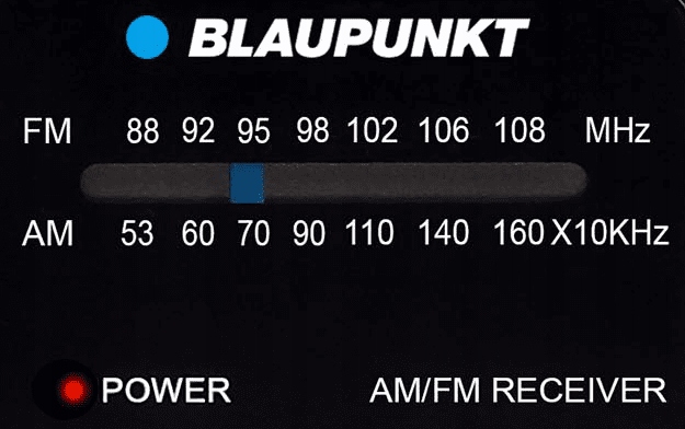 RADIO KIESZONKOWE AM/FM PR4BK BLAUPUNKT Model PR4BK
