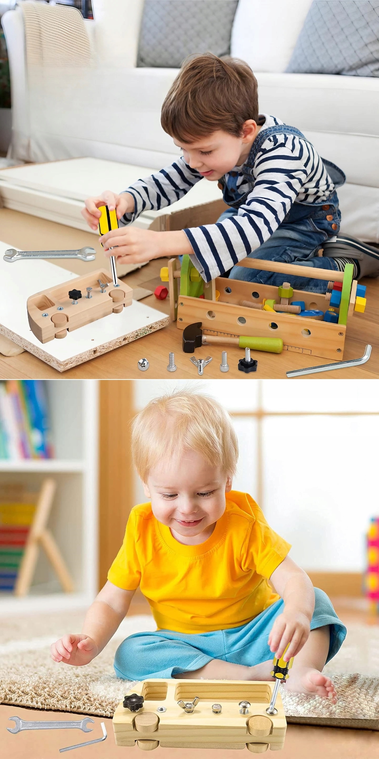 SAMOCHÓD SENSORY DREWNO DREWNIANE AUTO DO SKRĘCANIA PRZEDSZKOLE DLA DZIECI Głębokość produktu 3 cm