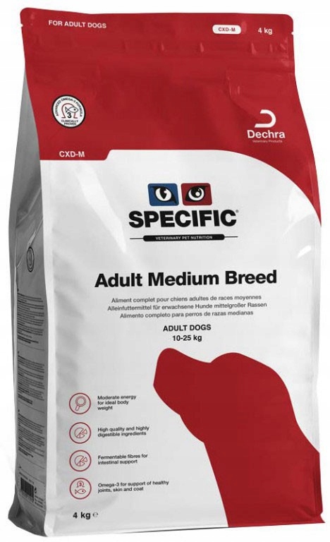 Levně Specific Dog CXD-M Adult Medium Breed krmivo pro psy středních plemen 7 kg