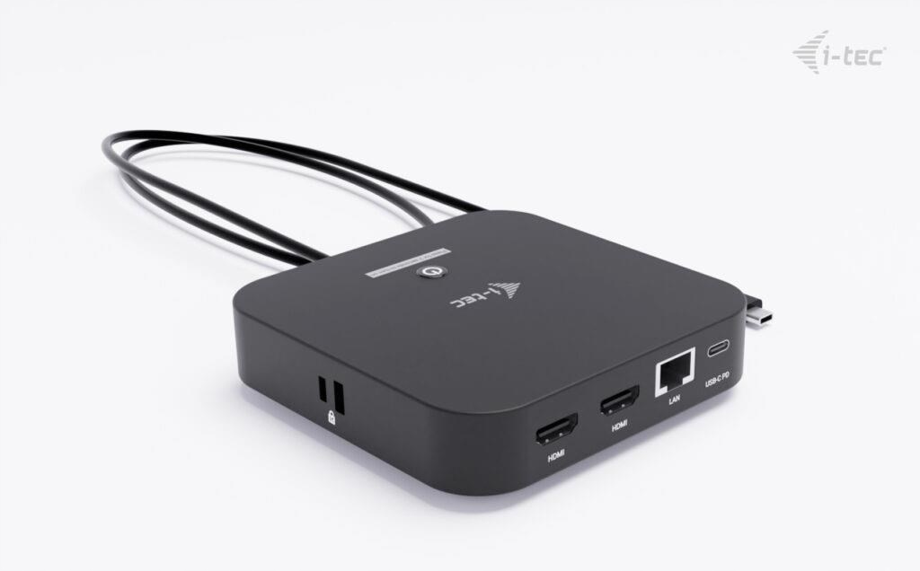 i-Tec Usb-c Dual Hdmi Docking Station, Power Delivery 100W…