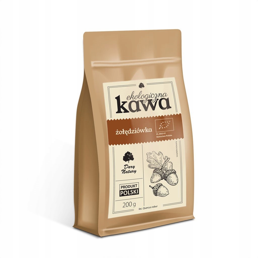 12x Kawa Żołędziówka Bio 200 g Dary Natury