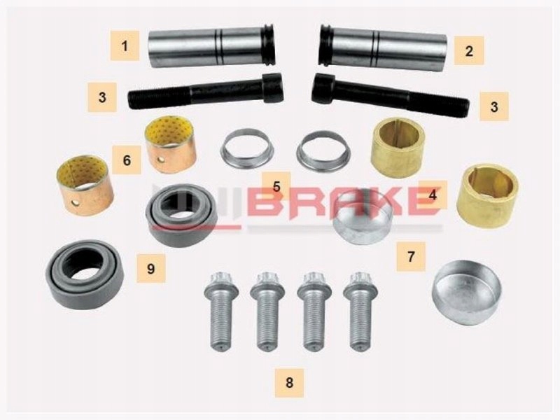 Sada.napr.zapínáku Ham.volvo Prov.+uszcz Unibrake UNB7110