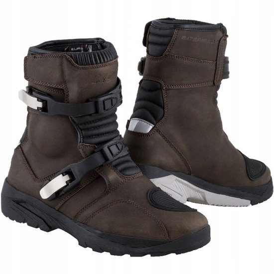 BUTY MOTOCYKLOWE ADVENTURE MID KORE (BRĄZOWE) 38