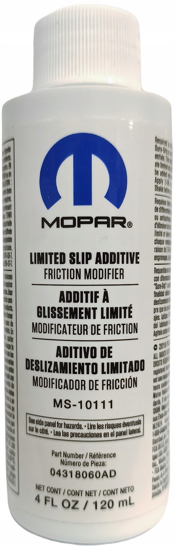 

Mopar Limited Slip Additive Dodatek Lsd 120ML