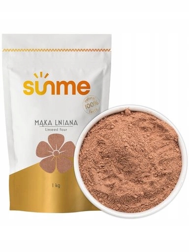 Levně Sunme Lněná mouka mleté semínko 1 kg