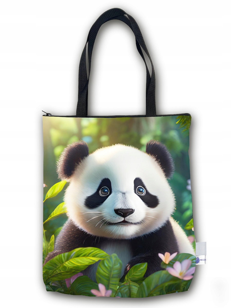 Torba na zakupy / Słodka Panda / Torba z pandą / Zwierzęta / Panda