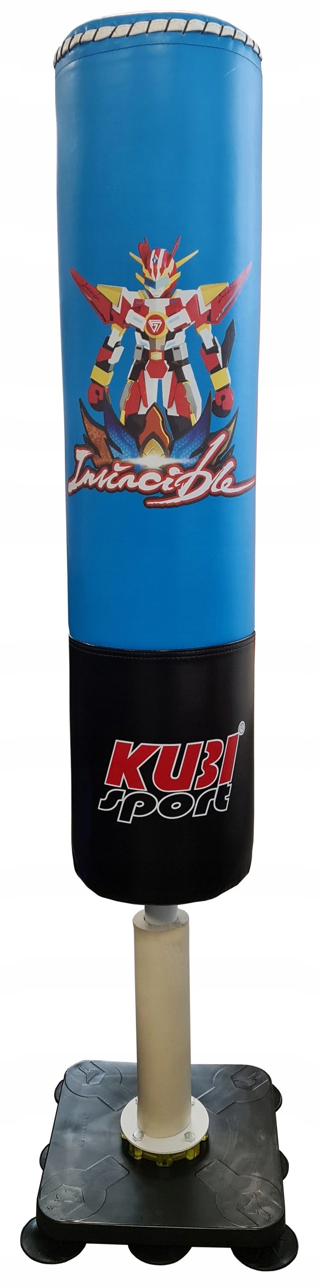 Dětský boxovací pytel stojací 140 cm modrý
